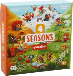 Puzzlika „Keturi metų laikai“ – edukacinė dėlionė vaikams