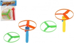 Iššaunamos sraigtasparnio mentės su starteriu, plastikas, skersmuo 9 cm, 2 spalvos