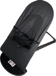 Vaikiškas sūpuoklinis gultukas – juodas