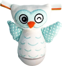 Užmigimo pelėda Roly Poly su efektais 16 cm