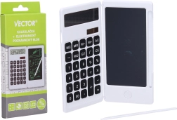 Skaičiuotuvas ir elektroninis užrašų bloknotas Vector