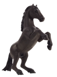 Mojo mustango figūrėlė juoda