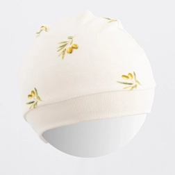 Vaikiška kepuraitė iš ekologiškos medvilnės New Baby Olivos