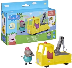 Peppa Pig cargo truck with Grandpa and Dog