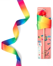 Šokio juostelė su lazdele