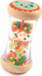 Medinis karoliukų barškutis su sparneliais DJECO