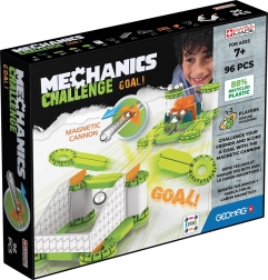 Magnetic Building Set GEOMAG Mechanics Challenge 96 pieces