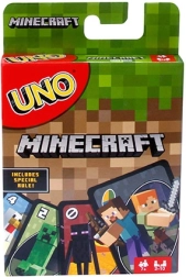 UNO Minecraft kortų žaidimas
