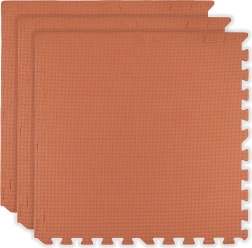 Putų kilimėlis HUMBI 180 × 60, dideli atsparūs vandeniui dėlionės kilimėliai, saugus, 3 vnt., oranžinis