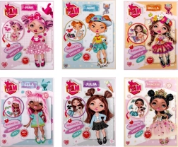 Magnetinės aprengimo lėlės I AM – kūrybinis rinkinys su priedais