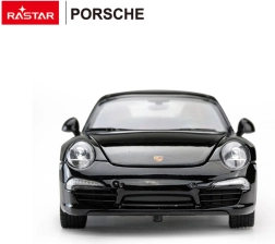 Metalinis modelis 1:24 Porsche 911 juodas RASTAR