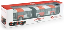 Metalinis sąstatus autobusas PID Praha raudonas 18 cm