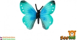 Plastinis dekoratyvinis drugelis Morpho helena 7 cm