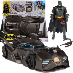 DC Comics Betmenas su figūrėle ir Batmobiliu