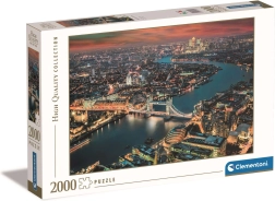 Dėlionė 2000 detalių „Londono vaizdas iš paukščio skrydžio“