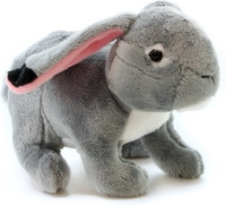 Plush Bunny Gray 18 cm