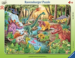 Ravensburger dėlionė Dinozaurai, 30 detalių