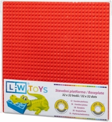 Pagrindinė statybinė plokštė 32×32 raudona