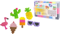 Lyginami karoliukai – didelis rinkinys, 24 spalvos