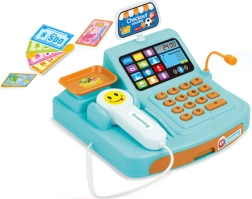 Vaikiška kasos aparatas su efektais 15 cm
