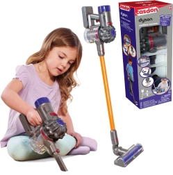 Vaikiškas belaidis „Dyson“ Casdon stovo tipo dulkių siurblys su garsu