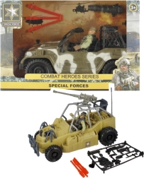 Military off-road vehicle with accessories for special operations