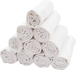 Medvilninės sauskelnės NEW BABY 60 × 80 cm, 10 vnt.