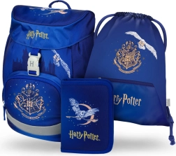 Mokyklinis rinkinys Harry Potter Hogwarts Hedwig – itin lengva kuprinė Airy, penalas ir maišelis