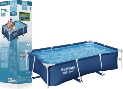 Bestway rėminis baseinas STEEL PRO 259 × 170 × 61 cm, 2300 l