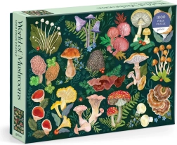 GALISON Mushroom World Puzzle – 1000 pieces