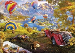 EDUCA Puzzle Hot Air Balloon Valley 3000 pieces
