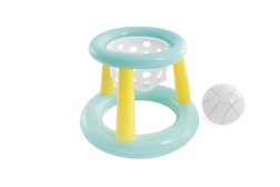 Pripučiama krepšinio lenta baseinui su kamuoliu