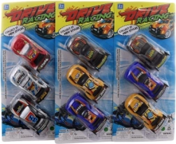 Set of Plastic Toy Cars for Children