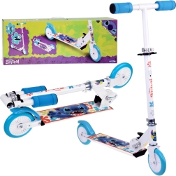 Sulankstomas paspirtukas Disney STITCH, baltas, vaikams iki 50 kg