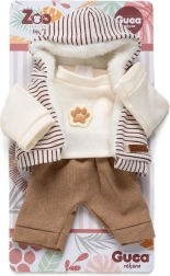 Drabužėliai Reborn beždžionėlei 32 cm – 3 dalių komplektas