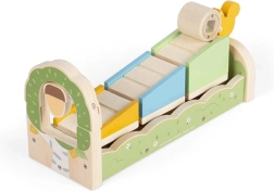 Medinė motorinė rampa su vovere Bigjigs Toys