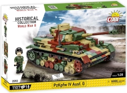 Antrojo pasaulinio karo Panzerkampfwagen IV Ausf. G konstruktorius iš 1107 detalių