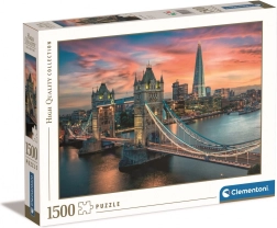 Dėlionė 1500 detalių CLEMENTONI – Londonas sutemose