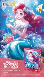 100 dalių blizgių jūros undinėlės dėlionė