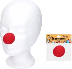 Klauno nosis iš putplasčio 5 cm