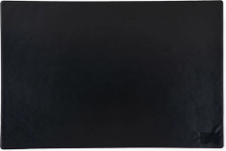 Stalo padėkliukas 60 × 40 cm, klasikinis, matinis juodas