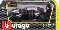 Bburago Porsche 911 GT3 juodas modelis, mastelis 1:24