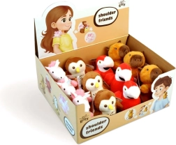 Pliušiniai draugai ant peties su magnetu – 1 vnt.