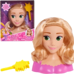 Disney princesės Rapunzel plaukų šukavimo ir modeliavimo galva su šepetėliu