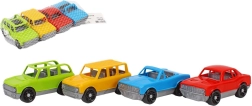 Plastikinių žaislinių automobiliukų rinkinys vaikams, 4 vnt., laisvo riedėjimo