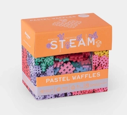 Konstruktorius Marioinex Mini Waffle Pastel 300 vnt.