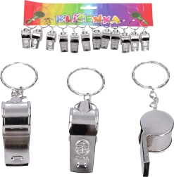 Raktų pakabukas su švilpuku 4 cm