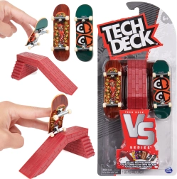 Tech Deck VS Series Krooked fingerboard rinkinys su kliūtimi, 2 vnt.