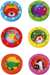 VIGA medinis labirintas su gyvūnais – kišeninis pusiausvyros žaidimas