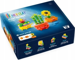 Kūrybinis modeliavimo rinkinys HeyClay „Žalieji draugai“ su programėle (15 pakelių)